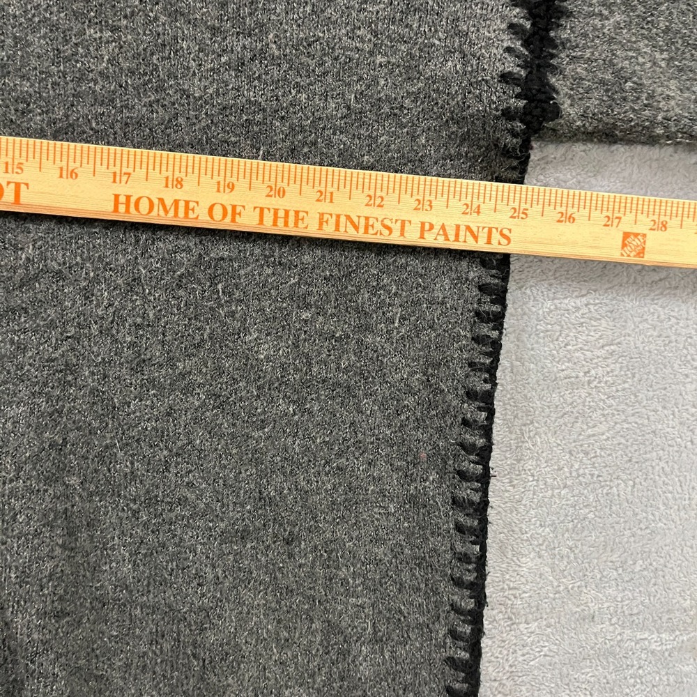 Zara Sweater Womens Large Pullover Gray Acrylic Fisherman Cottage Old Money Rare - Picture 7 of 8